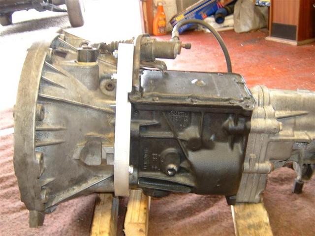 Gearbox to bell housing